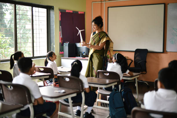 Children in classroom